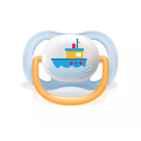 Avent Ultra air Happy 0-6hó játszócumi - fiús I love mama