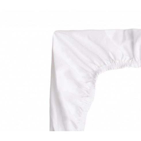 Matracvédő lepedő mózeskosárba 75*35 cm - fehér