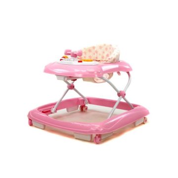 Asalvo bébikomp zenés játéktálcával - Baby Starts Pink