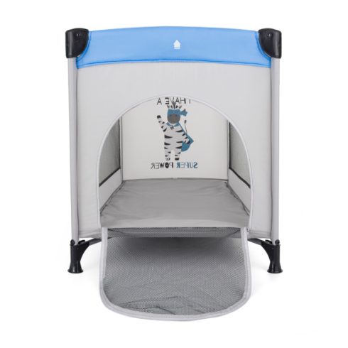 P&M Koot 1 szintes utazóágy - Zebra Super Power