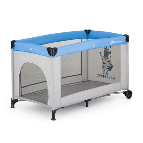 P&M Koot 1 szintes utazóágy - Zebra Super Power