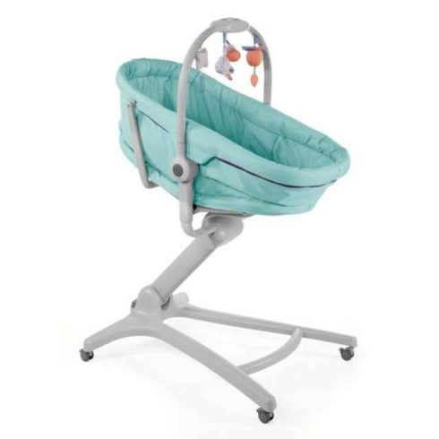 Chicco Baby Hug Air 4in1 bölcső-pihenő-etetőszék-fotel  0h + Aquarelle