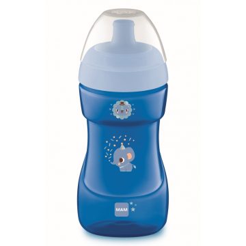Mam 330 ml Sport Cup ivópohár - kék elefánt