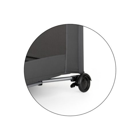 PETITE&MARS Nyja 1 szintes utazóágy - Urban Jungle Charcoal