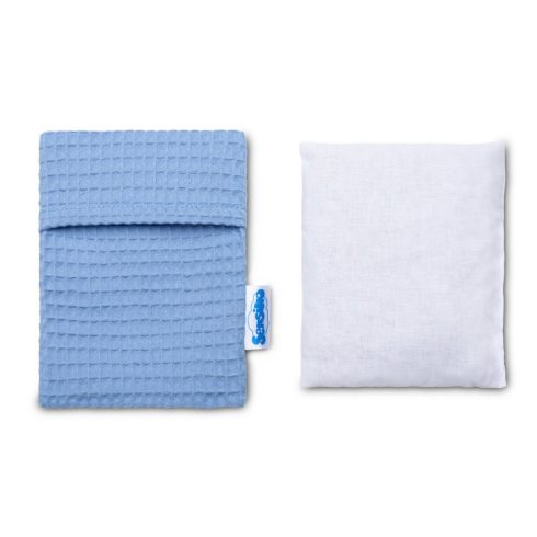 Cseresznyemag párna 13x16 cm - v. kék