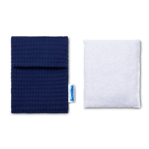 Cseresznyemag párna 13x16 cm - kék