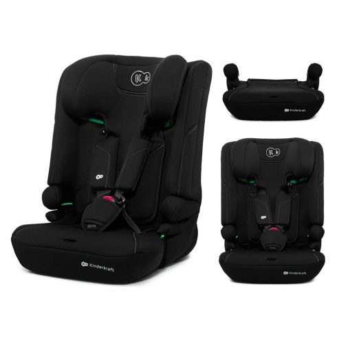 Kinderkraft I-Comfy i-Size biztonsági autósülés  76-150cm - Fekete