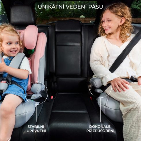 Kinderkraft I-Comfy i-Size biztonsági autósülés  76-150cm - Fekete