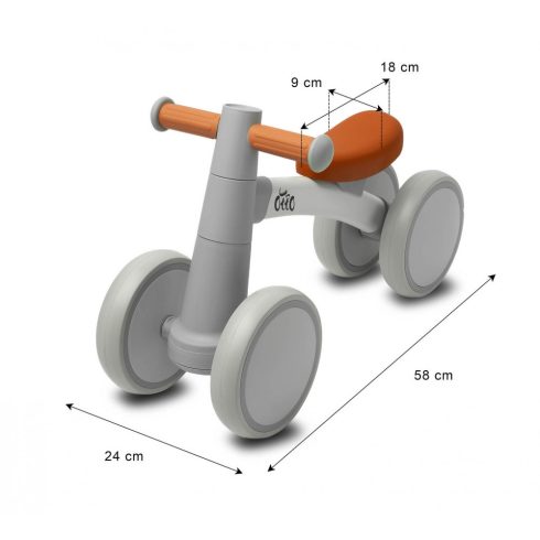 Toyz OTTO Futóbicikli - zöld