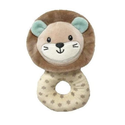 Tulilo puha  plüss csörgő - oroszlán