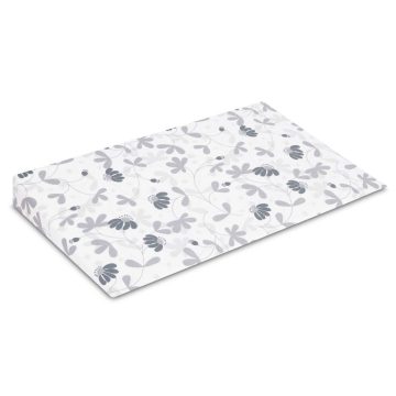 Sensillo refluxpárna huzat  38x60cm - Szürke virág