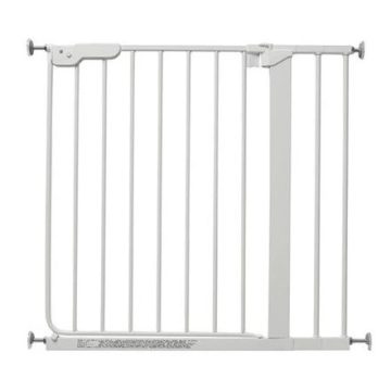 Babydan Maja biztonsági ajtórács 74-80 cm - fehér