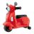   Chicco Vespa Primavera robogó 12-36 hó lábbal hajtós - piros