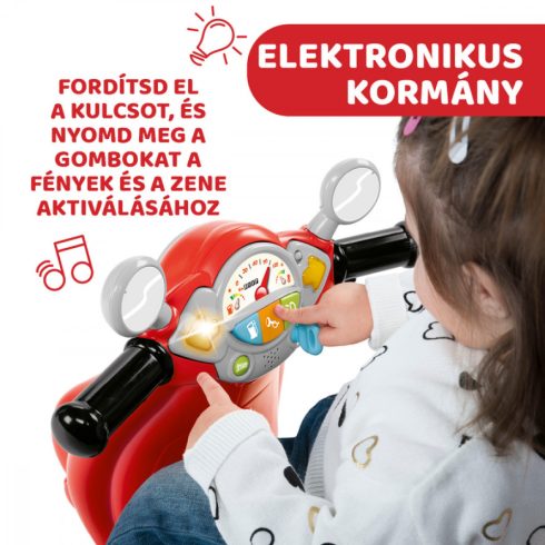 Chicco Vespa Primavera robogó 12-36 hó lábbal hajtós - piros
