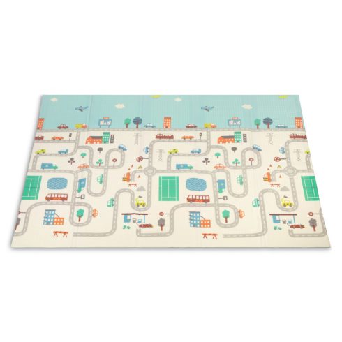 Összehajtható játszószőnyeg 200x180 cm - Város