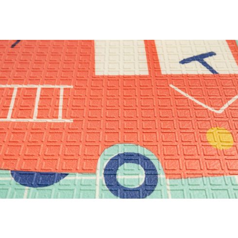 Összehajtható játszószőnyeg 200x180 cm - Város