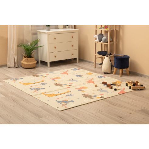 Összehajtható játszószőnyeg 200x180 cm - Dinók