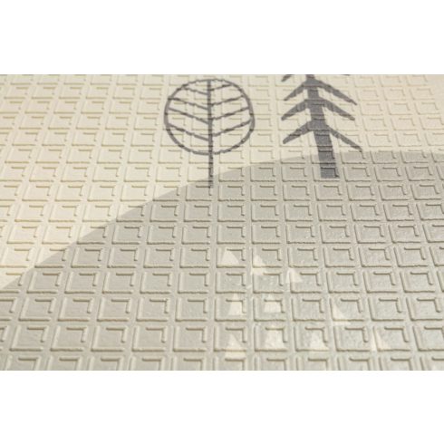 Összehajtható játszószőnyeg 200x180 cm - Elefántok 