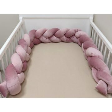 Scamp Fonott rácsvédő velvet 210 cm - Mályva