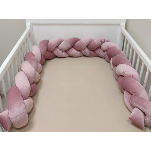 Scamp Fonott rácsvédő velvet 210 cm - Mályva