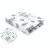Baby Shop pamut,gumis lepedő 60*120 cm - menta őzike