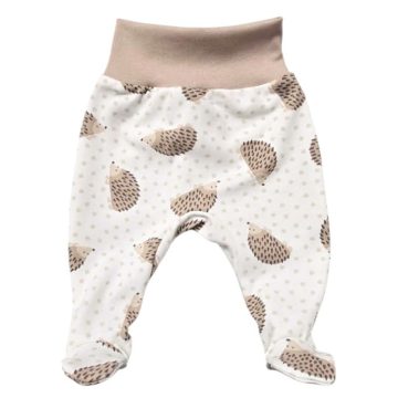 Pamut,mintás pocaknadrág (50) Sünik