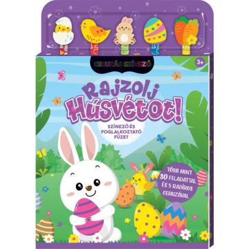 Ceruzás kifestő - Rajzolj húsvétot