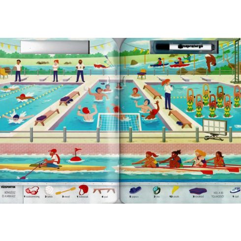 Böngéssz és karikázz! - A sportpályán