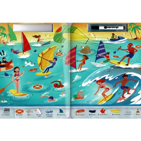 Böngéssz és karikázz! - A sportpályán