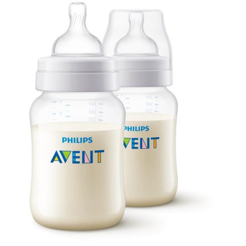 Philips AVENT Hasfájáscsökkentő cumisüveg 2 db
SCY103/02 260 ml 1hó+