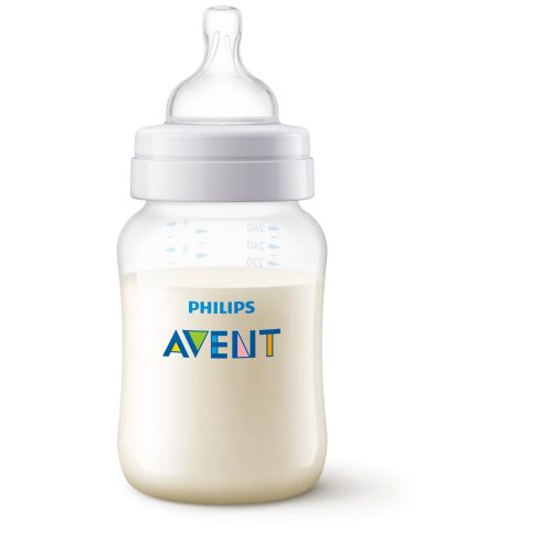 Philips AVENT Hasfájáscsökkentő cumisüveg 2 db
SCY103/02 260 ml 1hó+