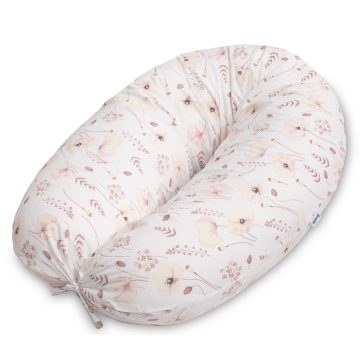 Baba-Mama többfunkciós párna - mák virág