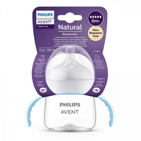 Philips AVENT SCF263/61 Natural Response Tanulóüveg 150 ml, 6hó+