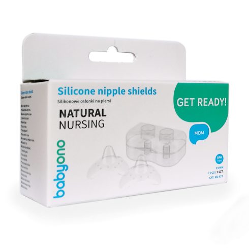 BabyOno szilikon bimbóvédő M méret 