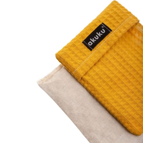 Akuku Cseresznyemag párna 13x16 cm - sárga