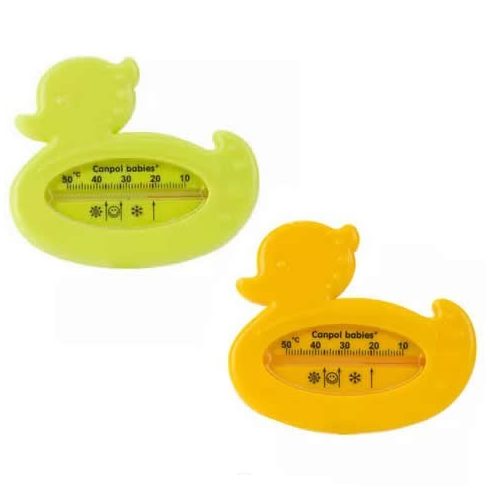  Canpol fürdővíz hőmérő -  zöld kacsás