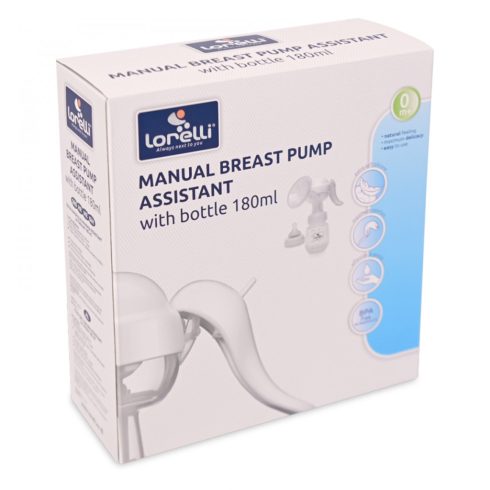 Lorelli Assistant mellszívó + 180ml cumisüveg 