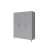 Flip Grey 3 osztású szekrény