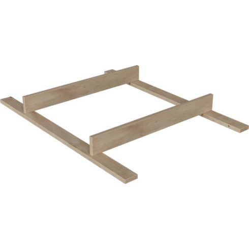 Peak Natural Oak & White Komód pelenkázó toldalékkal