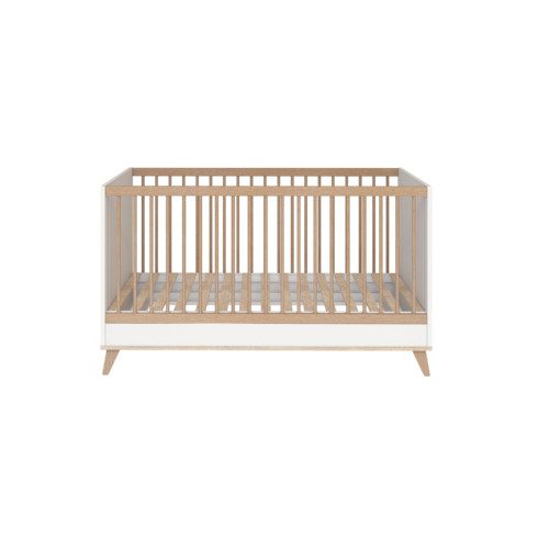 FLIP White & Oak átalakítható 140-es babaágy