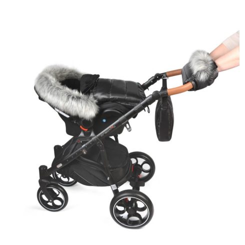 Dorjan bundazsák hordozóba,babakocsiba - silver