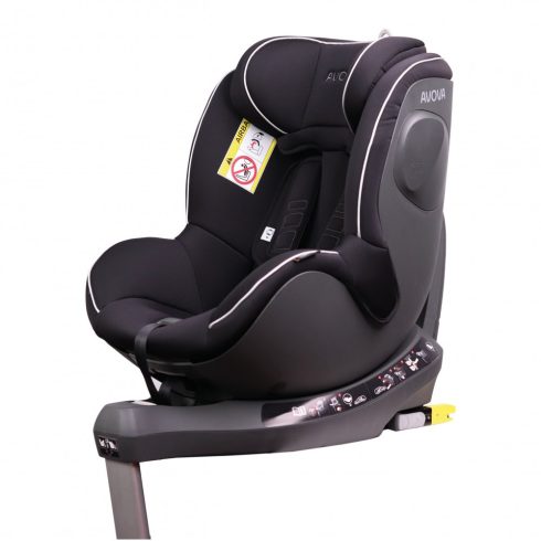 Avova Sperber-Fix I-Size 360° biztonsági gyerekülés 40-105 cm - Pearl black 