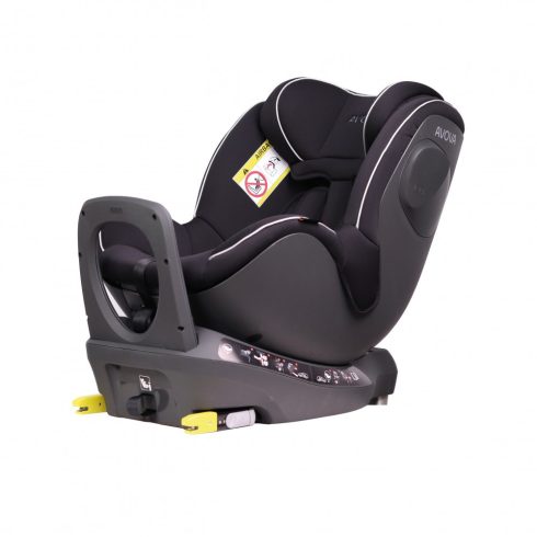 Avova Sperber-Fix I-Size 360° biztonsági gyerekülés 40-105 cm - Pearl black 