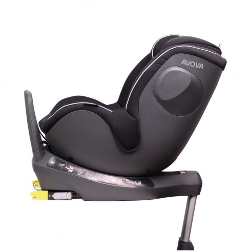 Avova Sperber-Fix I-Size 360° biztonsági gyerekülés 40-105 cm - Pearl black 