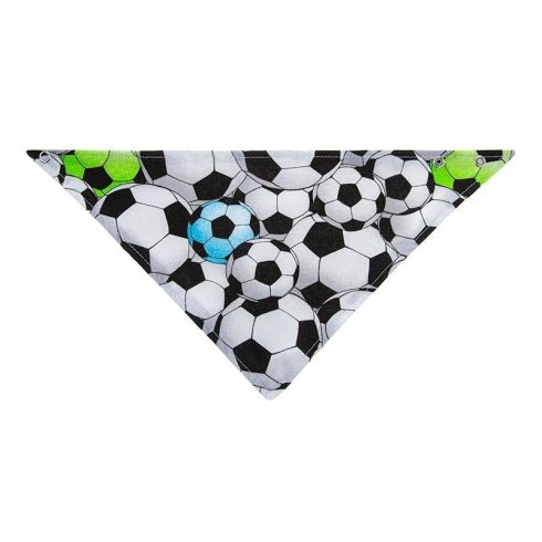 Akuku háromszög alakú előke 1db - Labdák