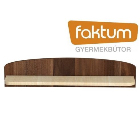 Faktum Makaó falipolc - szilva/juhar