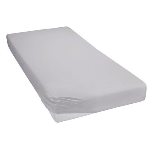 Baby Shop pamut,gumis lepedő 60*120 - 70*120 cm-es matracra használható - szürke