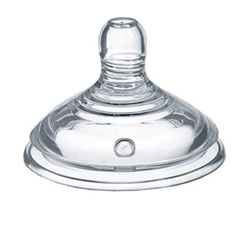 Tommee Tippee Natural Start 2db-os szilikon 3+ etetőcumi - közepes folyású