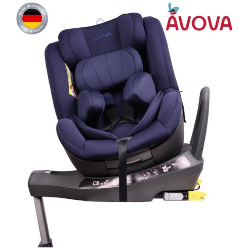 Avova Sperber-Fix I-Size 360° biztonsági gyerekülés 40-105 cm - Atlantic blue 