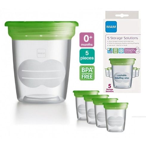 MAM Tejtároló pohár 5db-os
